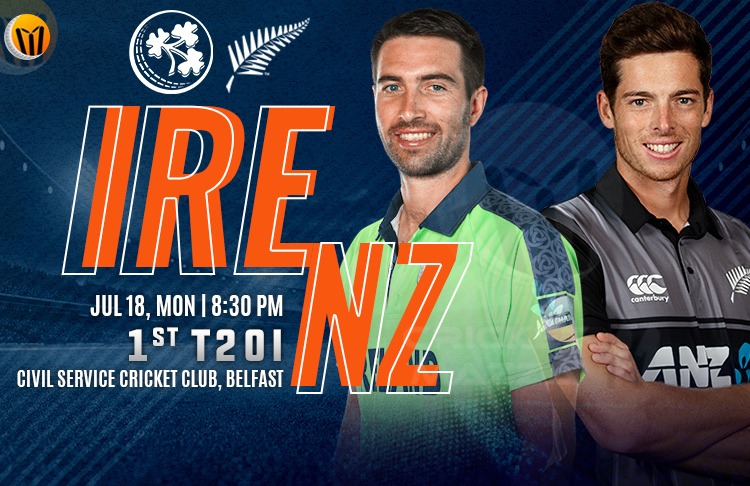 Ireland vs New Zealand 1st T20 Match Preview, Probable XI, Match Prediction, Pitch Report & More